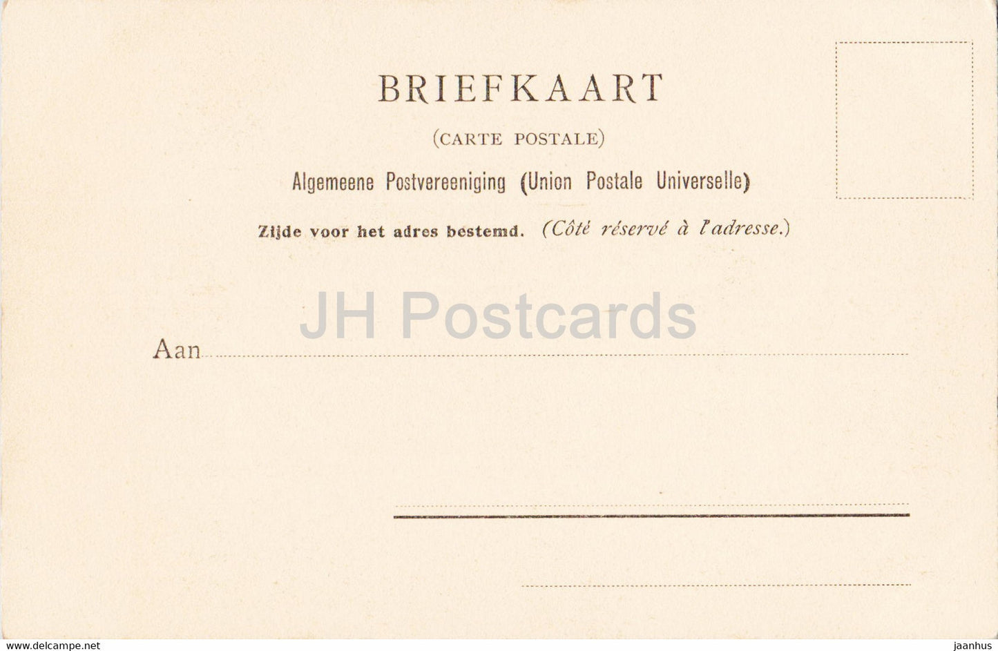 painting by Frans Hals - De Nar - Le Fou - mandolin - 1108 - Dutch art - old postcard - Netherlands - unused