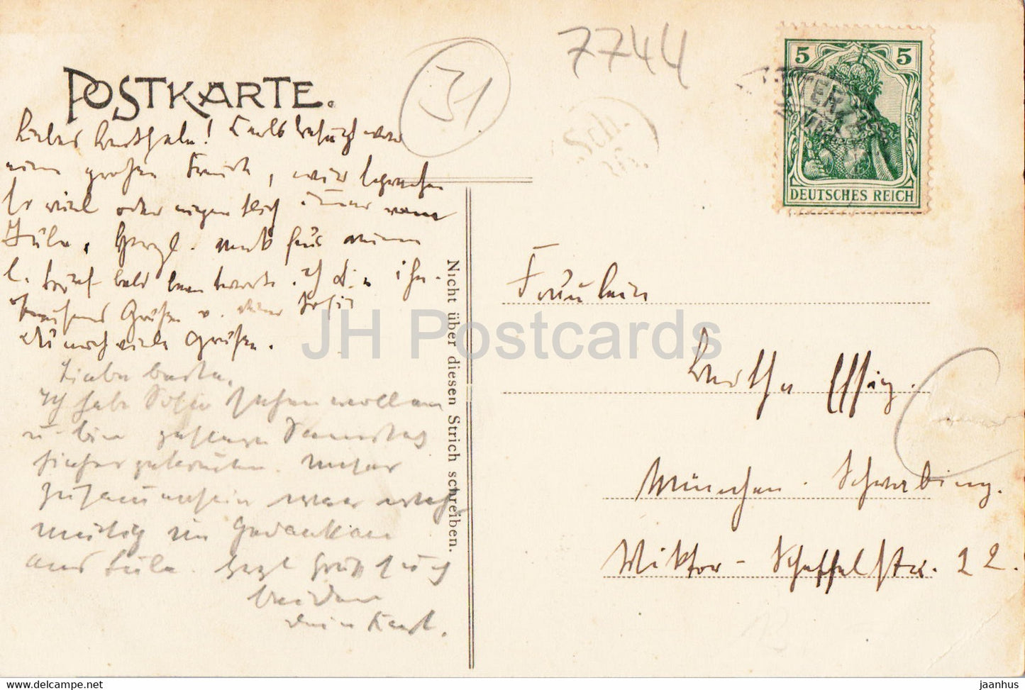 Luftkurort Konigsfeld - 116623 - W. Seiler - carte postale ancienne - Allemagne - utilisé