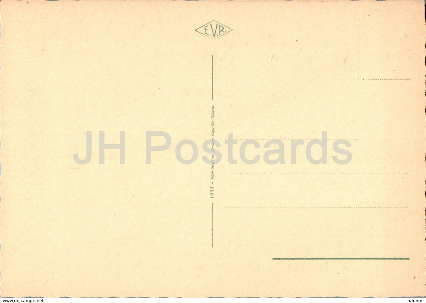 Roma - Rome - Basilica di S Pietro - St. Peter's Cathedral - old postcard - 1934 - Italy - unused