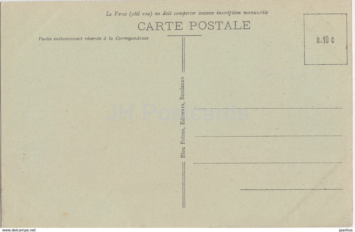 Bordeaux - La Cathedrale et la Tour Pey Berland - Kathedrale - 36 - alte Postkarte - Frankreich - unbenutzt