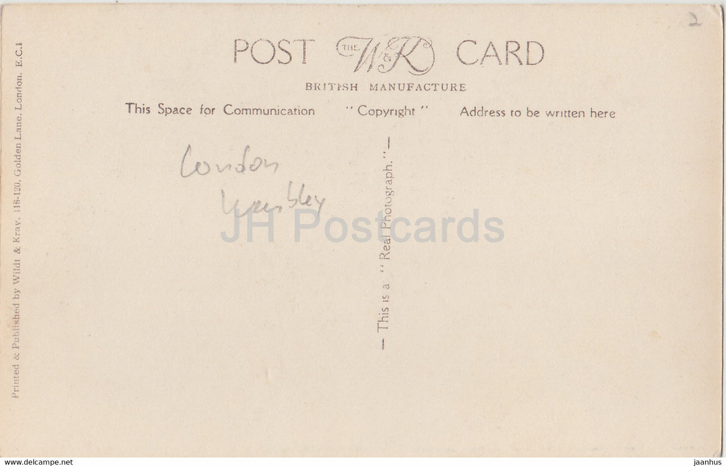 Burma - The British Empire Exhibition - Wembley - old postcard - United Kingdom - England - unused