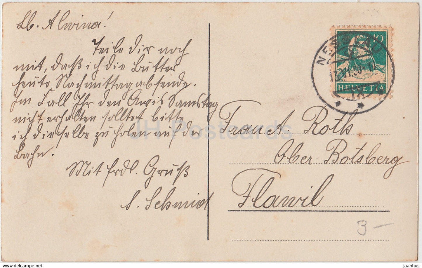 girl - children - 55777/1 - old postcard - 1930 - used