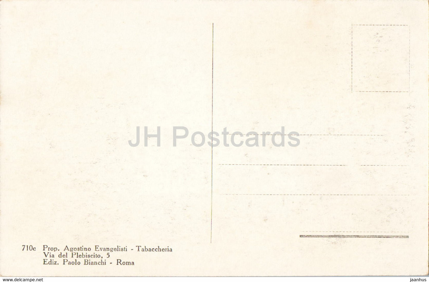 Castelgandolfo - Lago con veduta dei Villini - 710 - carte postale ancienne - Italie - inutilisée