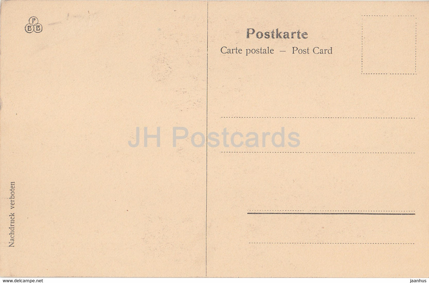 Aachen - Einblick vom Hof zum Rathaus - Gemalde v Hermann Killian - old postcard - Germany - unused