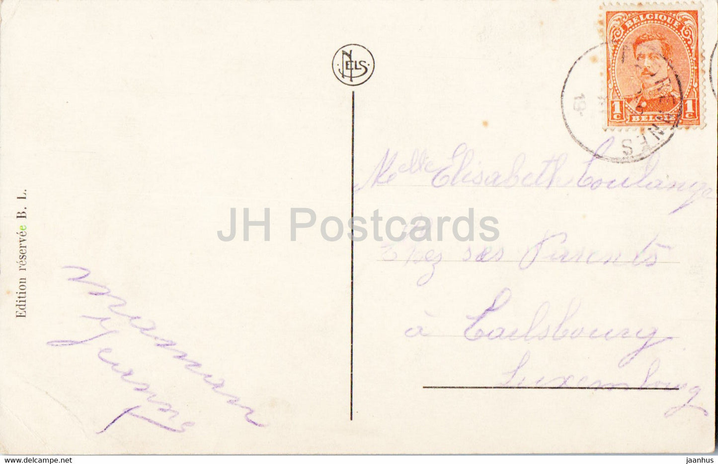 Environs de Florennes - Chateau de Comte - Leon van der Stegen a Rosee - old postcard - 1919 - Belgium - used