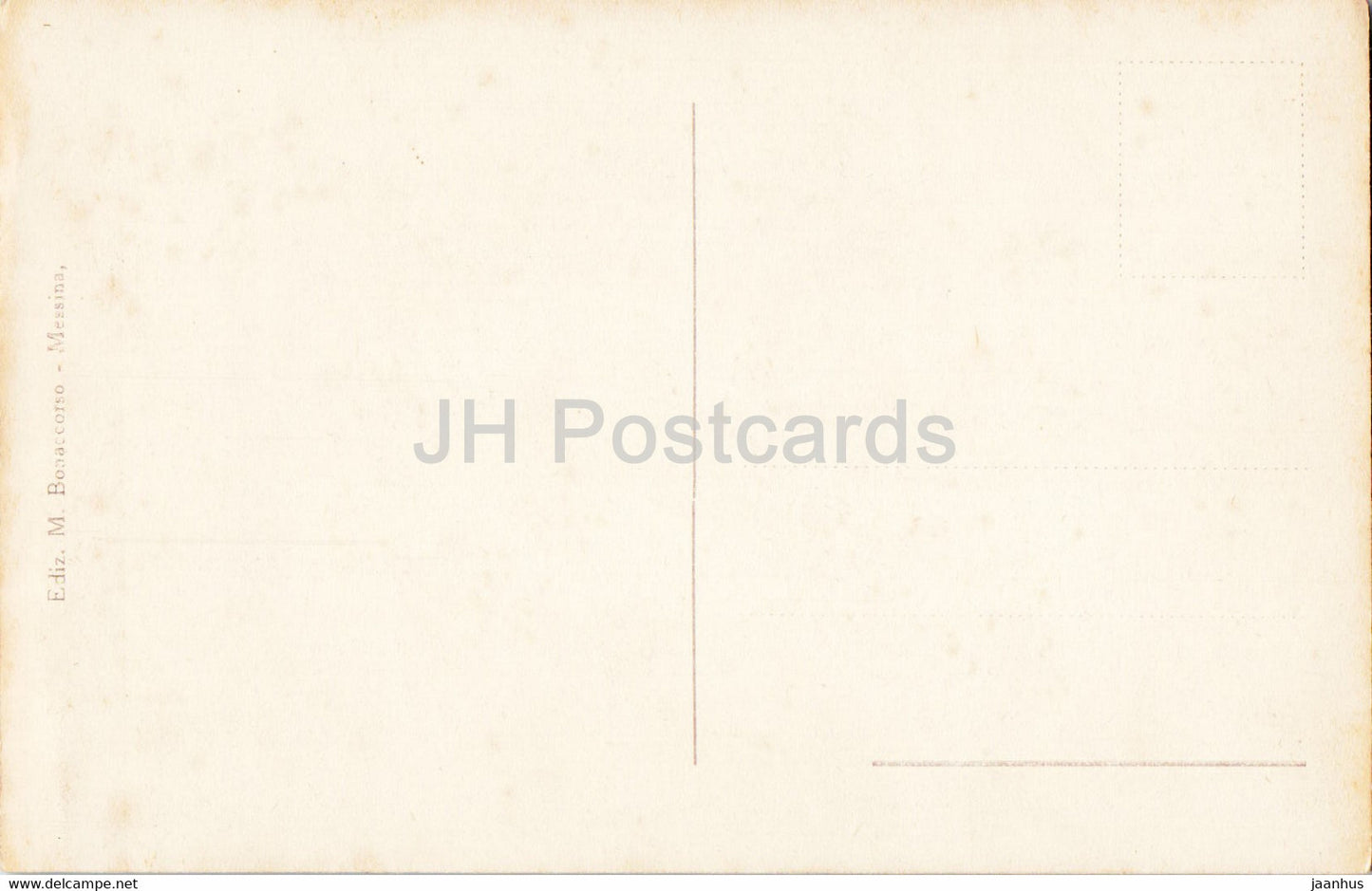 Messina - Antica chiesa dei Catalani - Monumento Nationale - church - old postcard - Italy - unused