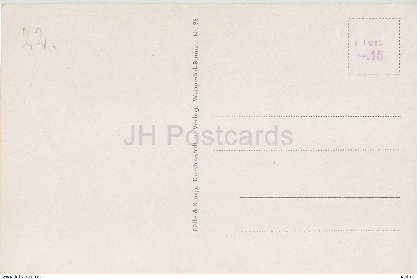 Schwebebahn Wuppertal - 96 - Allemagne - inutilisé