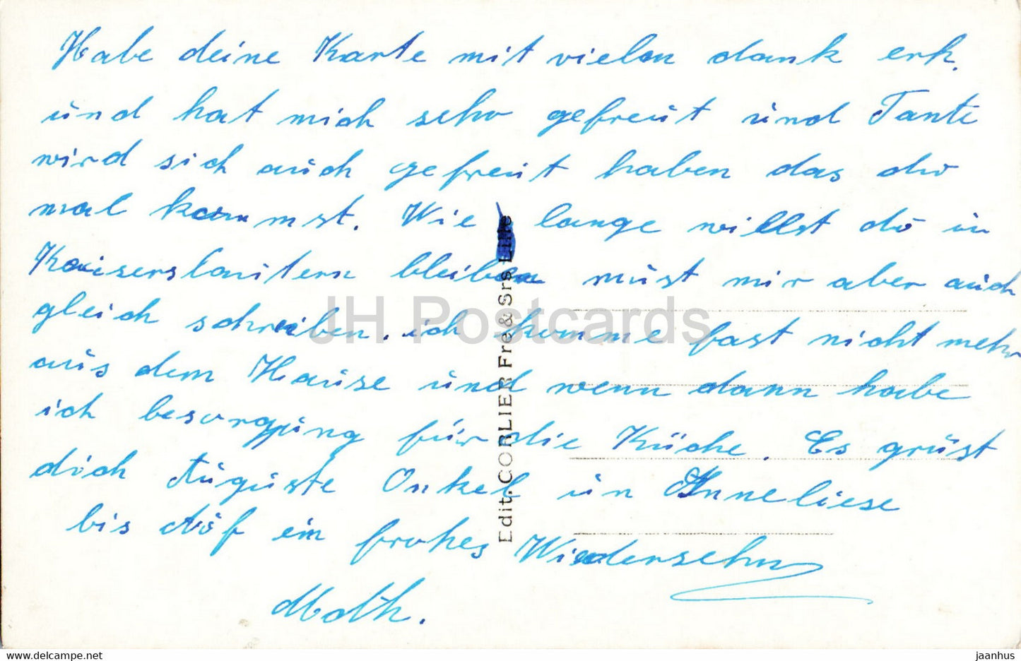 Lille - La Porte de Paris Vue d'ensemble - 46 - carte postale ancienne - 1923 - France - occasion