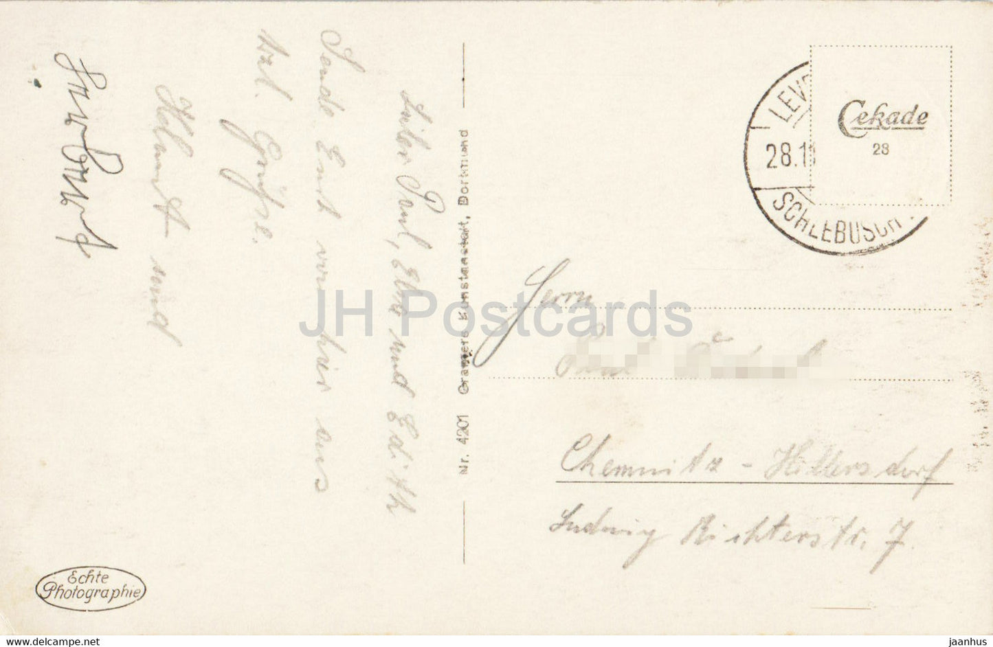 Koln a Rhein - Cologne - Dom u Umgebung - cathedral - old postcard - Germany - used