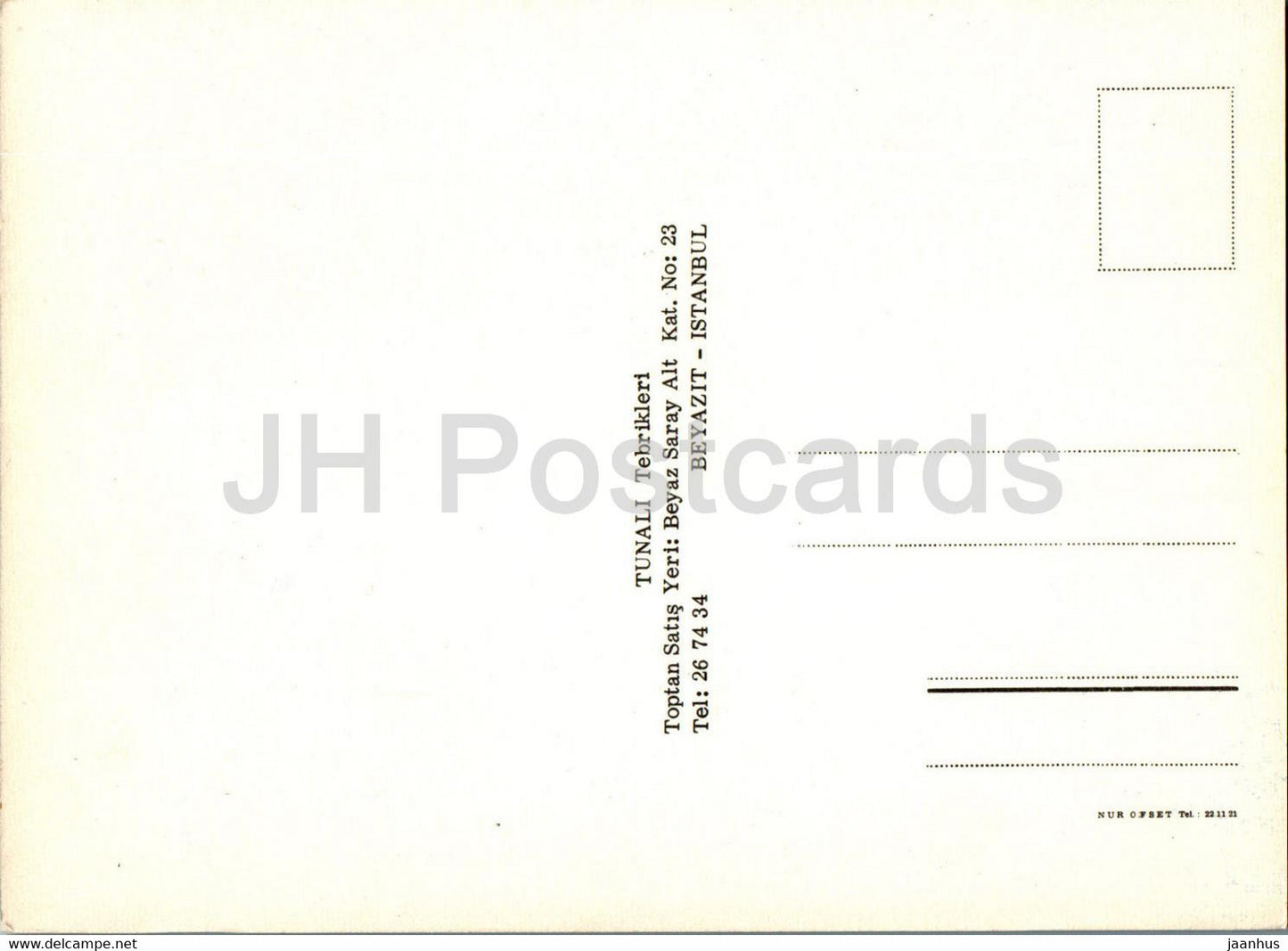 Hasan R A - Turkey - unused