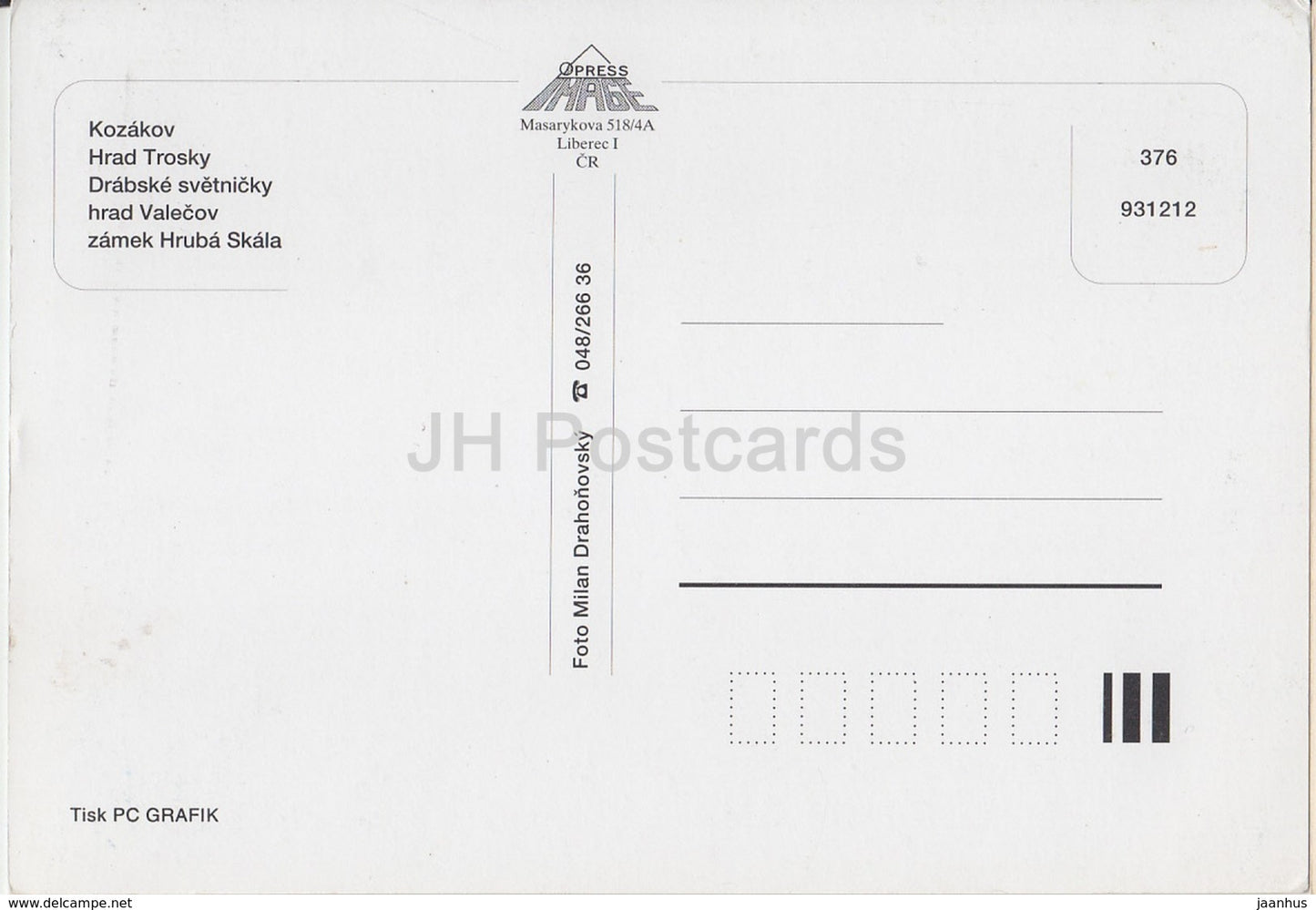 Cesky Raj - Czech Paradise - Kozakov - Trosky castle - Hruba Skala castle - Czech Republic - unused