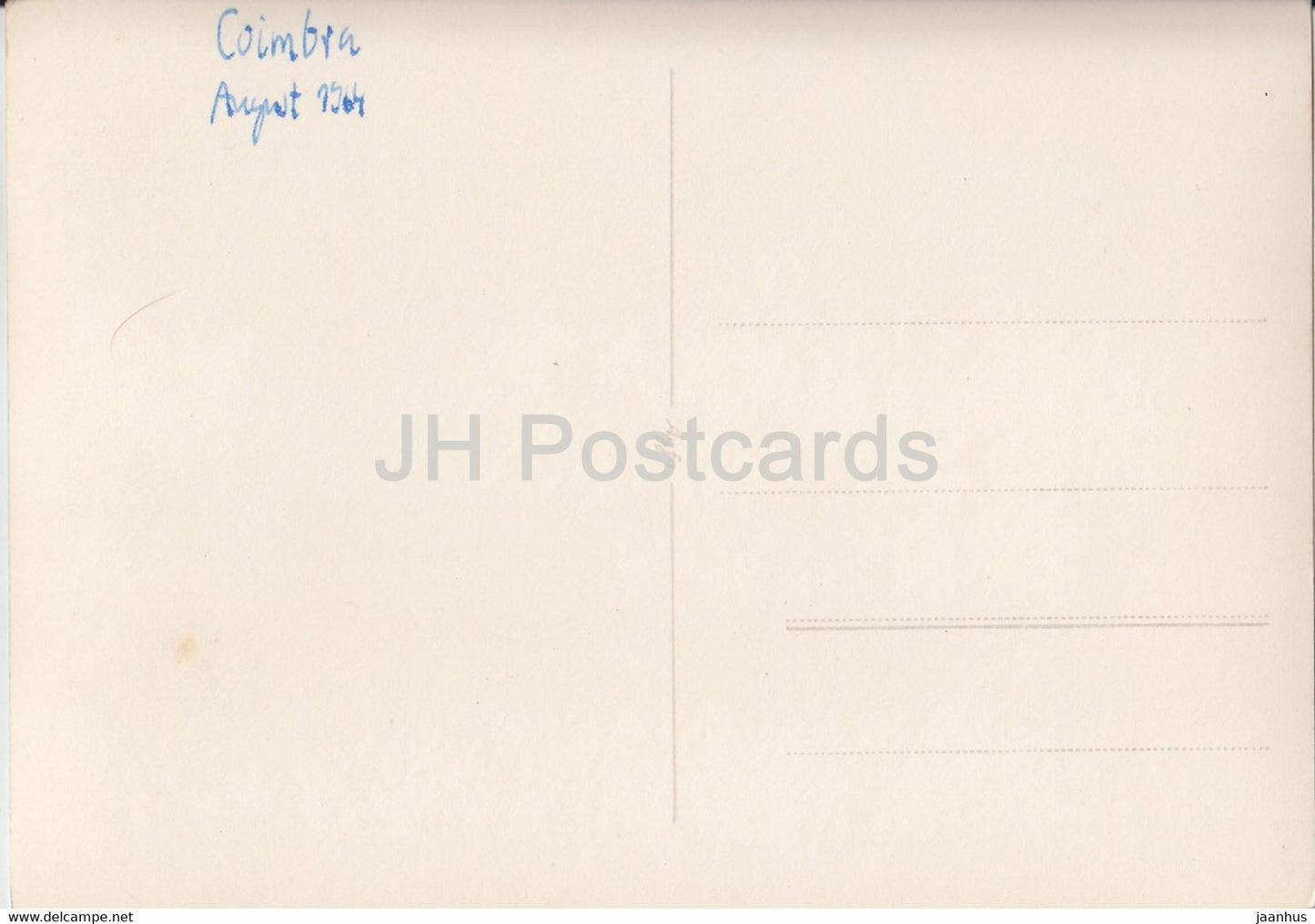 Coimbra - Claustro de Santa Cruz - cloître - 50 - 1964 - Portugal - utilisé