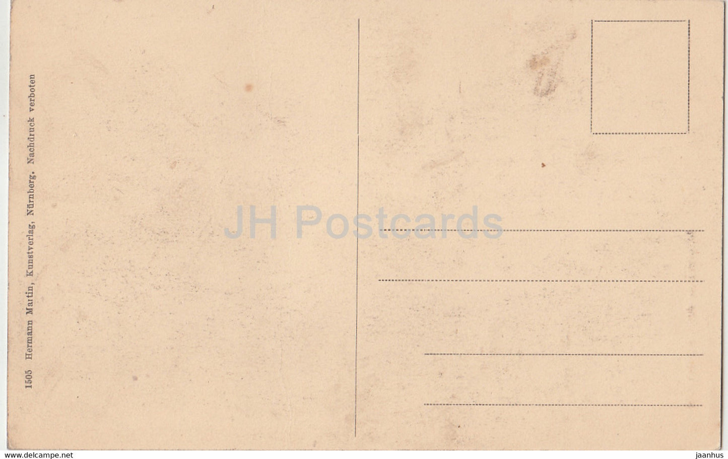 Nürnberg - Brautture an der Sebalduskirche - Dom - alte Postkarte - Deutschland - unbenutzt