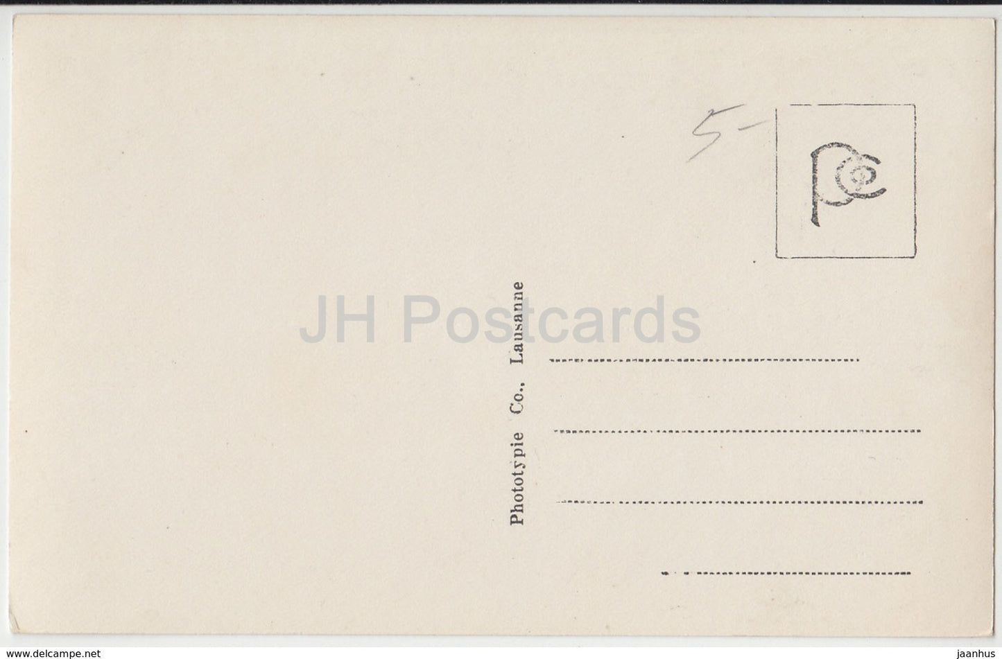 Un Sportmen - enfant - 9228 - Suisse - carte postale ancienne - inutilisée