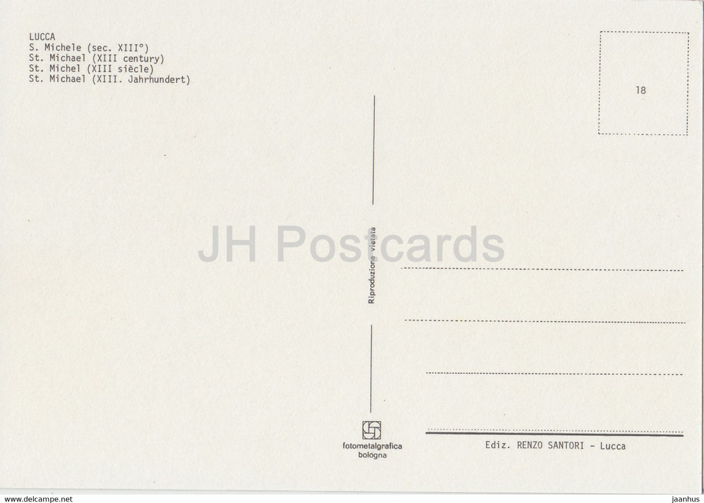Lucca - S Michele - St Michael - church - Italy - Italia - unused