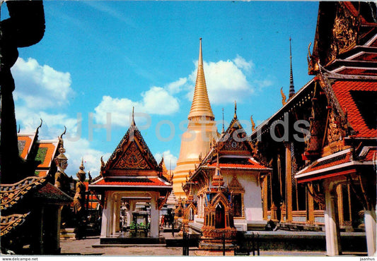 Bangkok - A part of Wat Phra Keo - Temple of Emerald Buddha - Thailand - used - JH Postcards