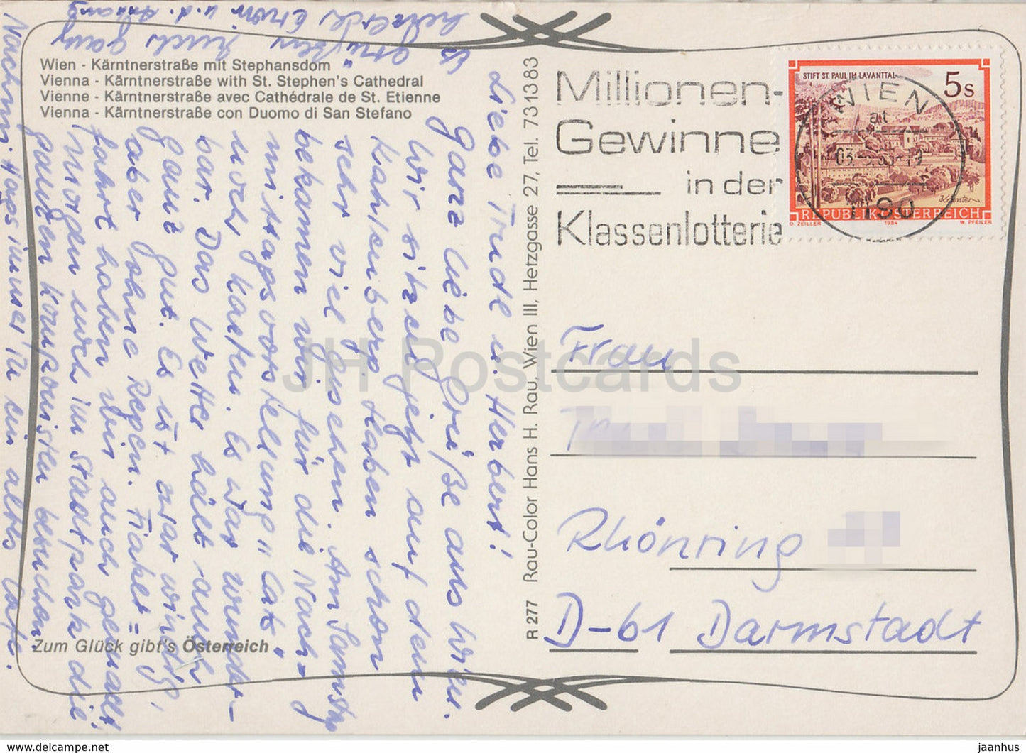 Wien - Vienna - Karntnerstrasse - Stephansdom - cathedral - multiview - Austria - used