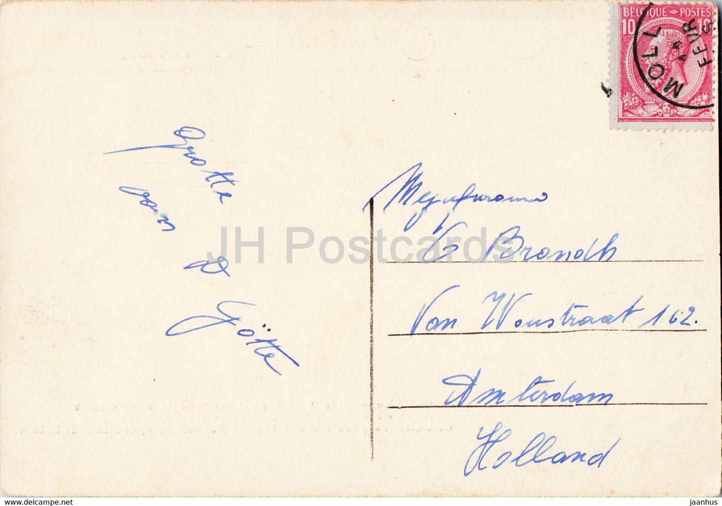 Mont Kemmel - Après la Guerre - Après la Guerre - militaire - carte postale ancienne - Belgique - utilisé