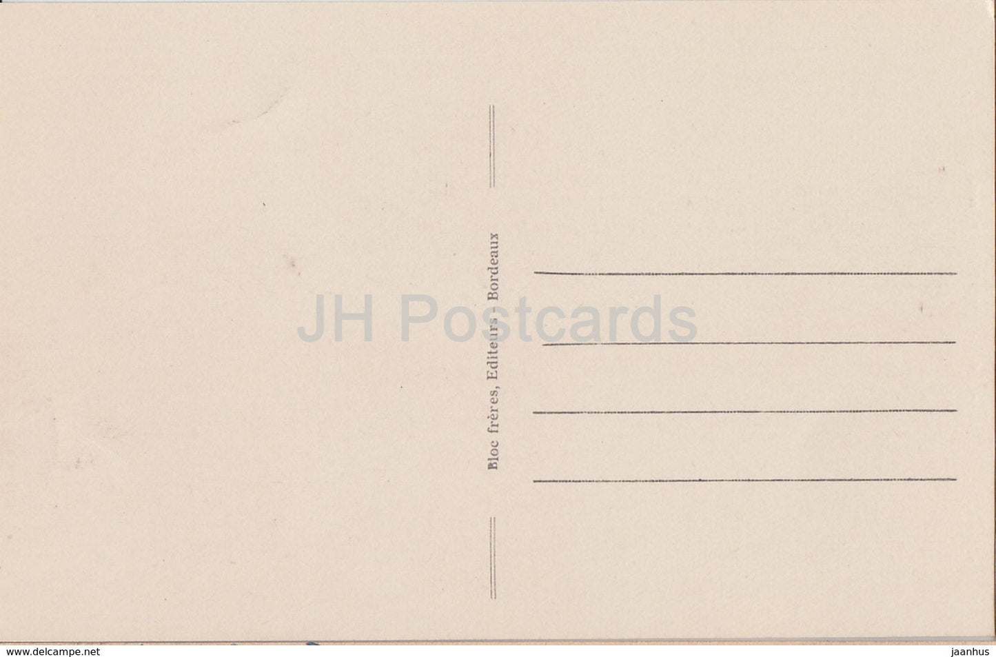 Bordeaux - Monument des Girondins - 63 - old postcard - France - unused