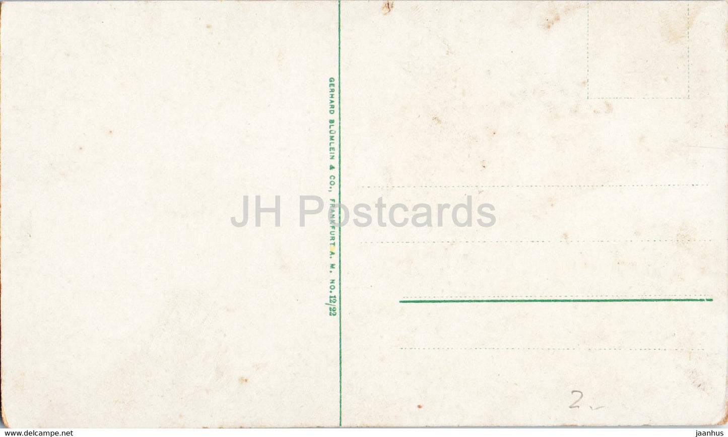 Freiburg i B - Fischbrunnen i. Kaiserstraße - Straßenbahn - alte Postkarte - Deutschland - unbenutzt