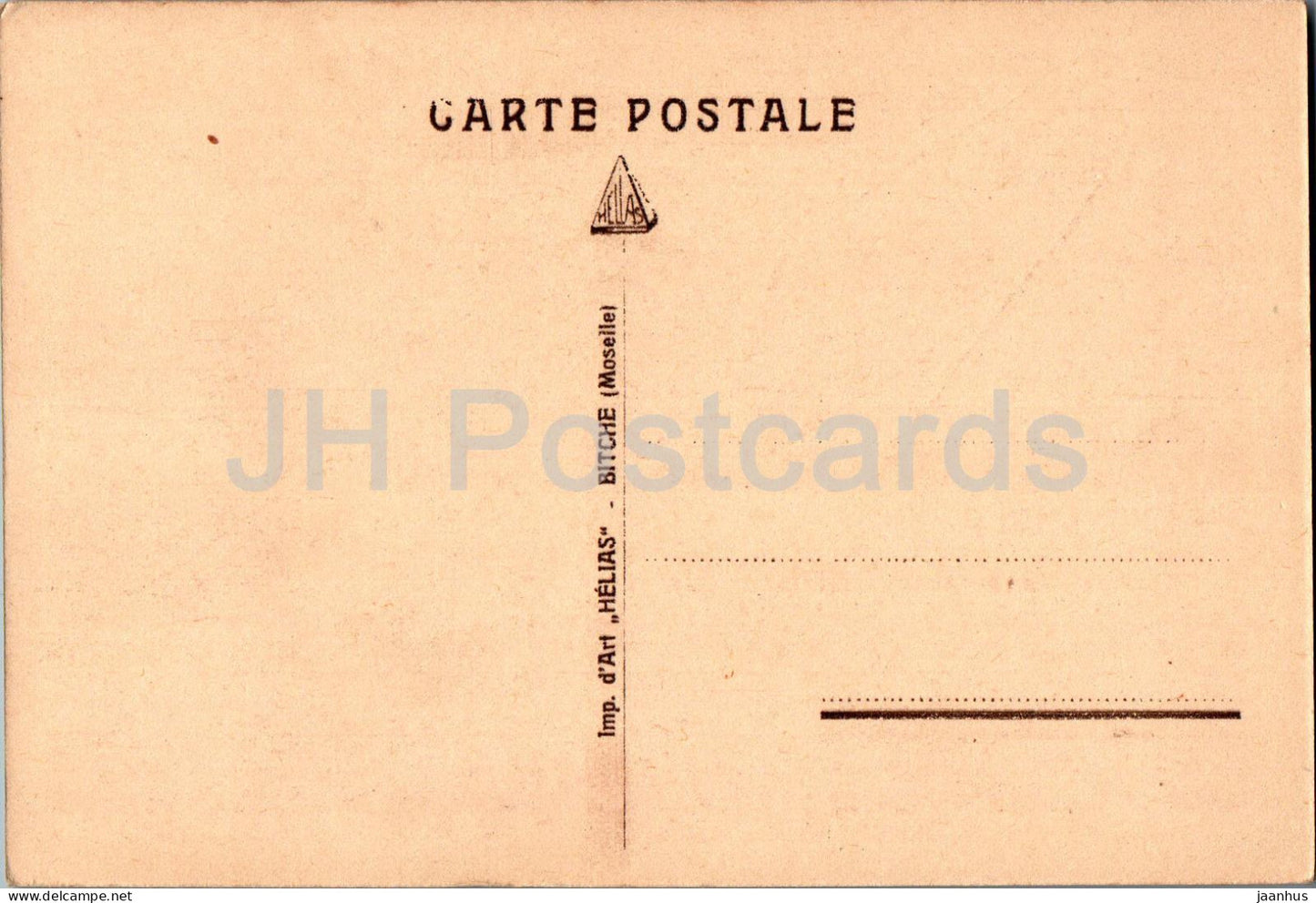 Col du Bonhomme - Le cimetiere - old postcard - France - unused