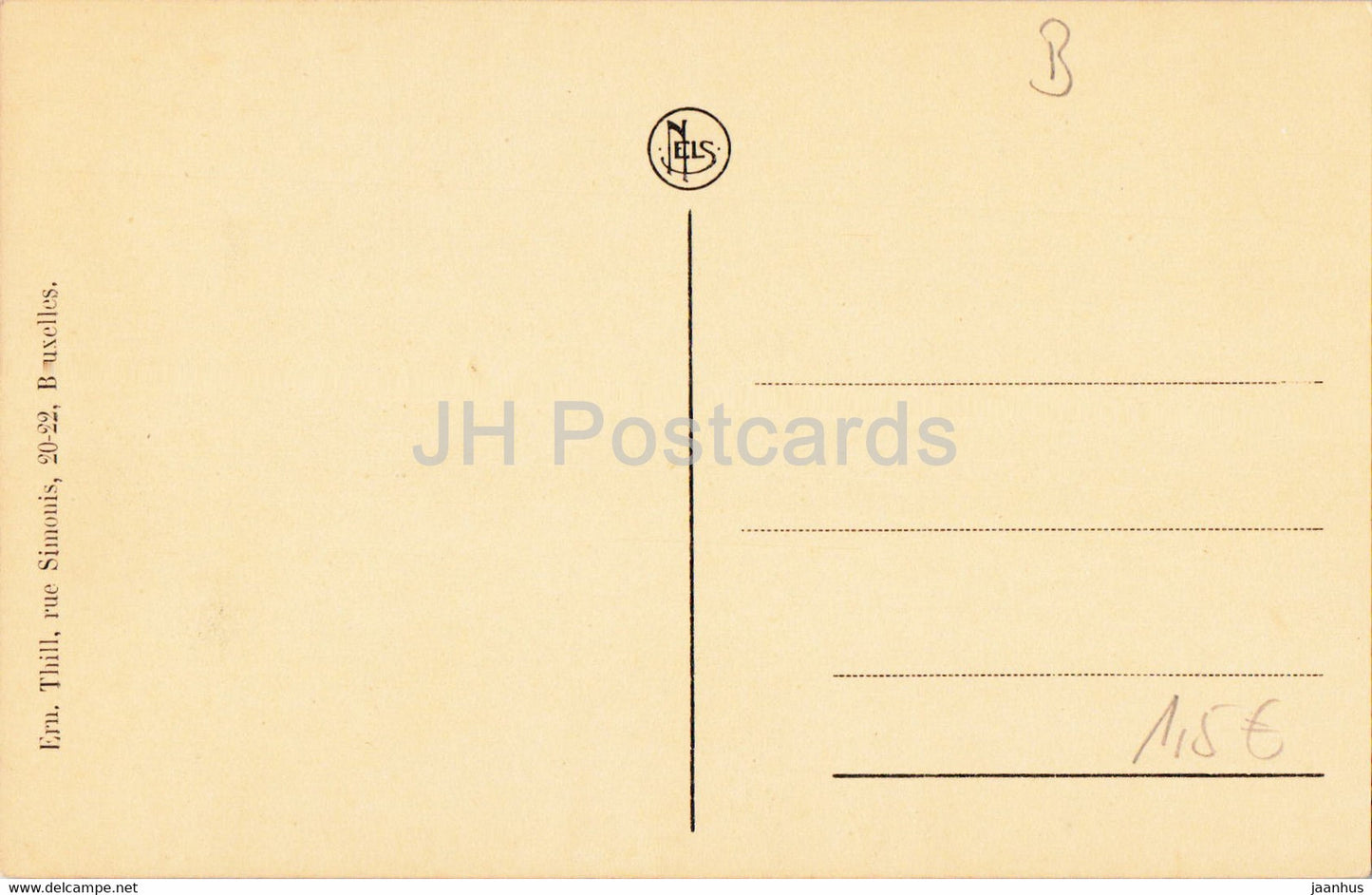 Gent - Gand - La Gare St Pierre - railway station - old postcard - Belgium - unused