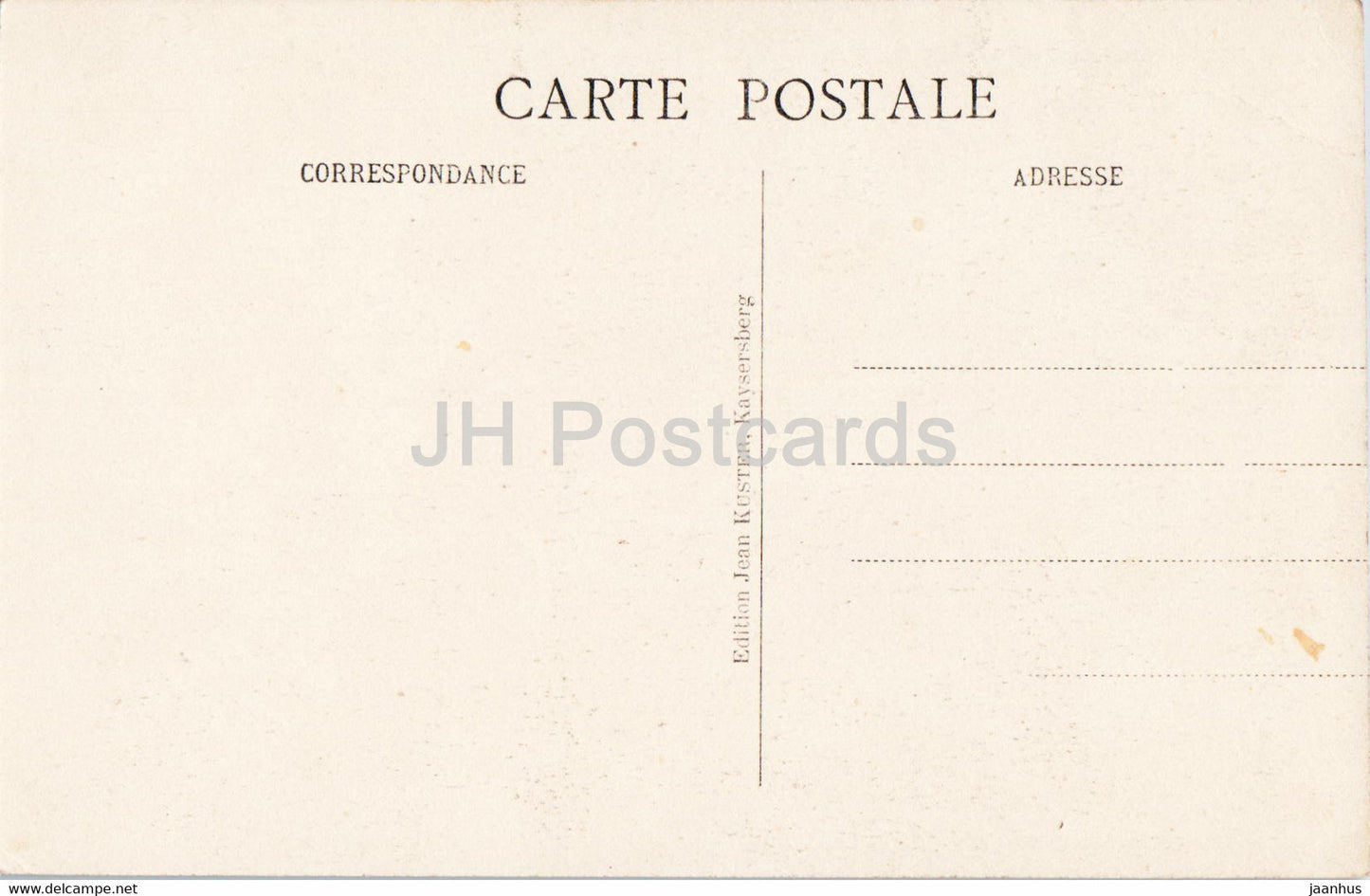 Le Miracle des Trois Epis - old postcard - France - unused