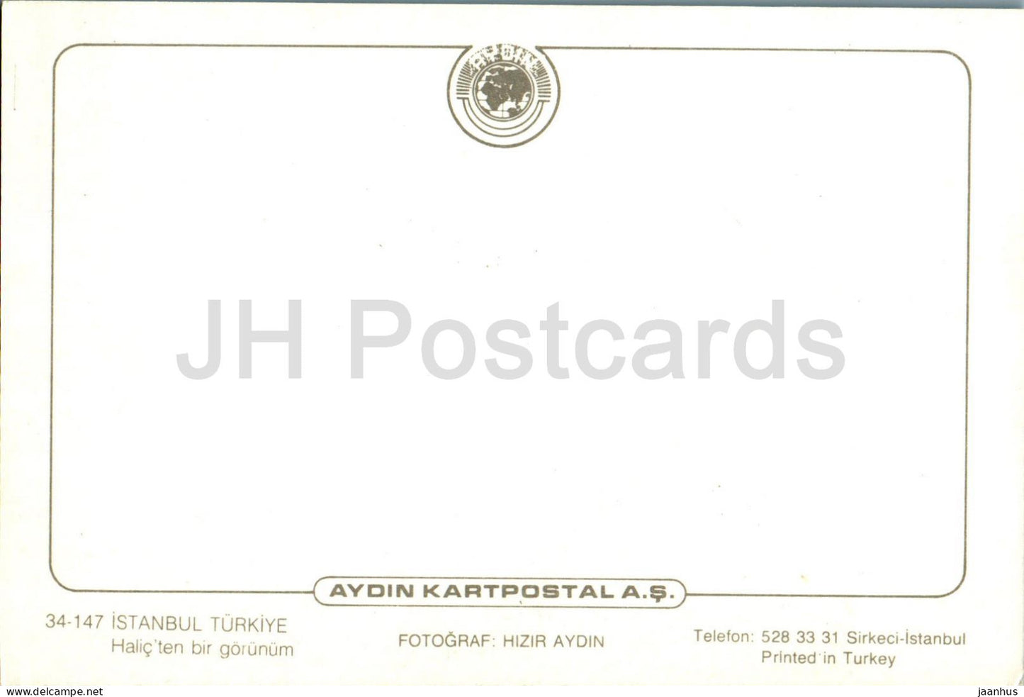 Istanbul – Blick vom Halic – 34-147 – Türkei – unbenutzt