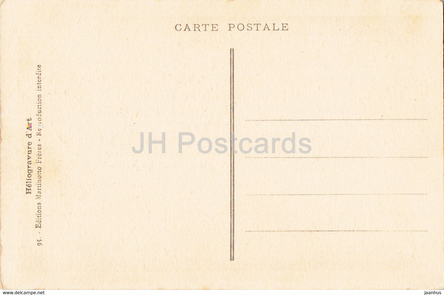 Route de la Grande Chartreuse - Entrée du Désert à Fourvoirie - carte postale ancienne - France - inutilisée