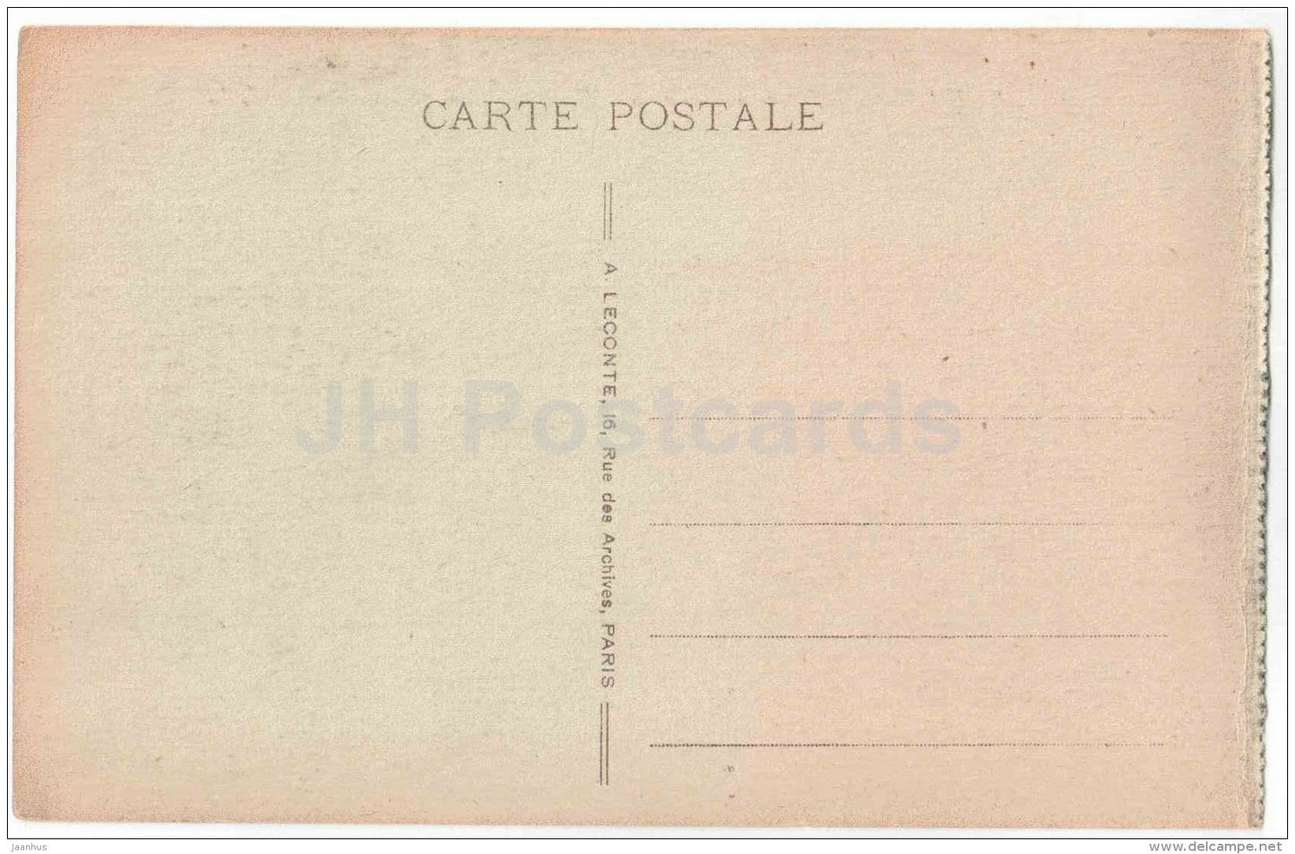 Palace - Facade vue du Parc - The Castle view from the Park - 102 - Versailles - France - unused - JH Postcards