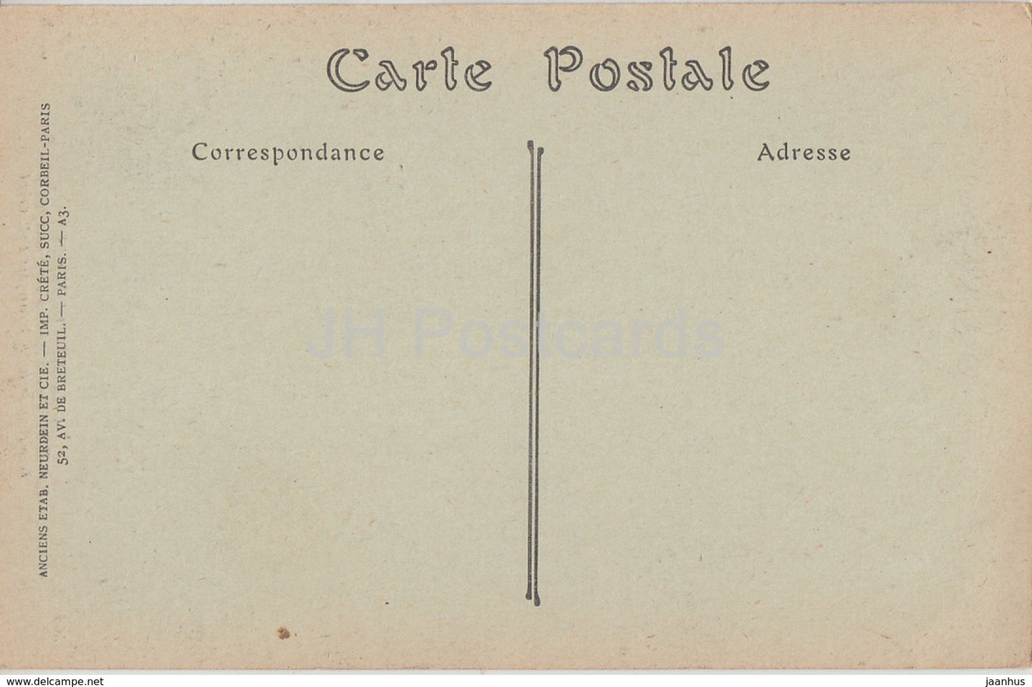 Château de Blois - Bas Relief aux Armes de François Ier - château - 508 - carte postale ancienne - France - inutilisé