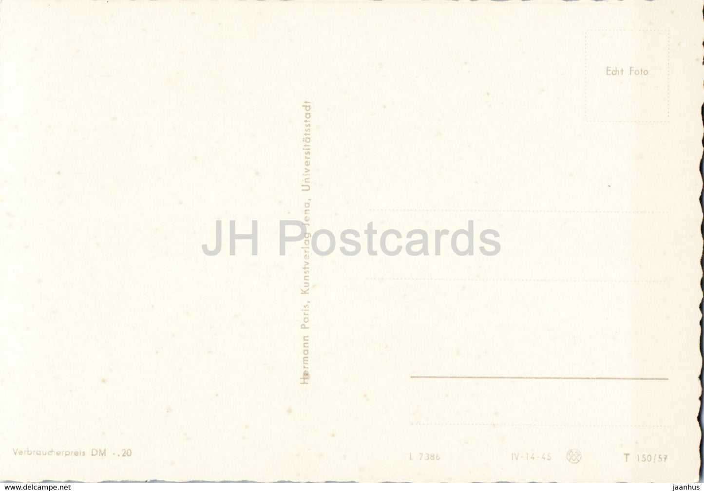 Weimar - Stadt Der Dichter - Shakespeare Denkmal - National Theater - Schloss - old postcard - Germany DDR - unused