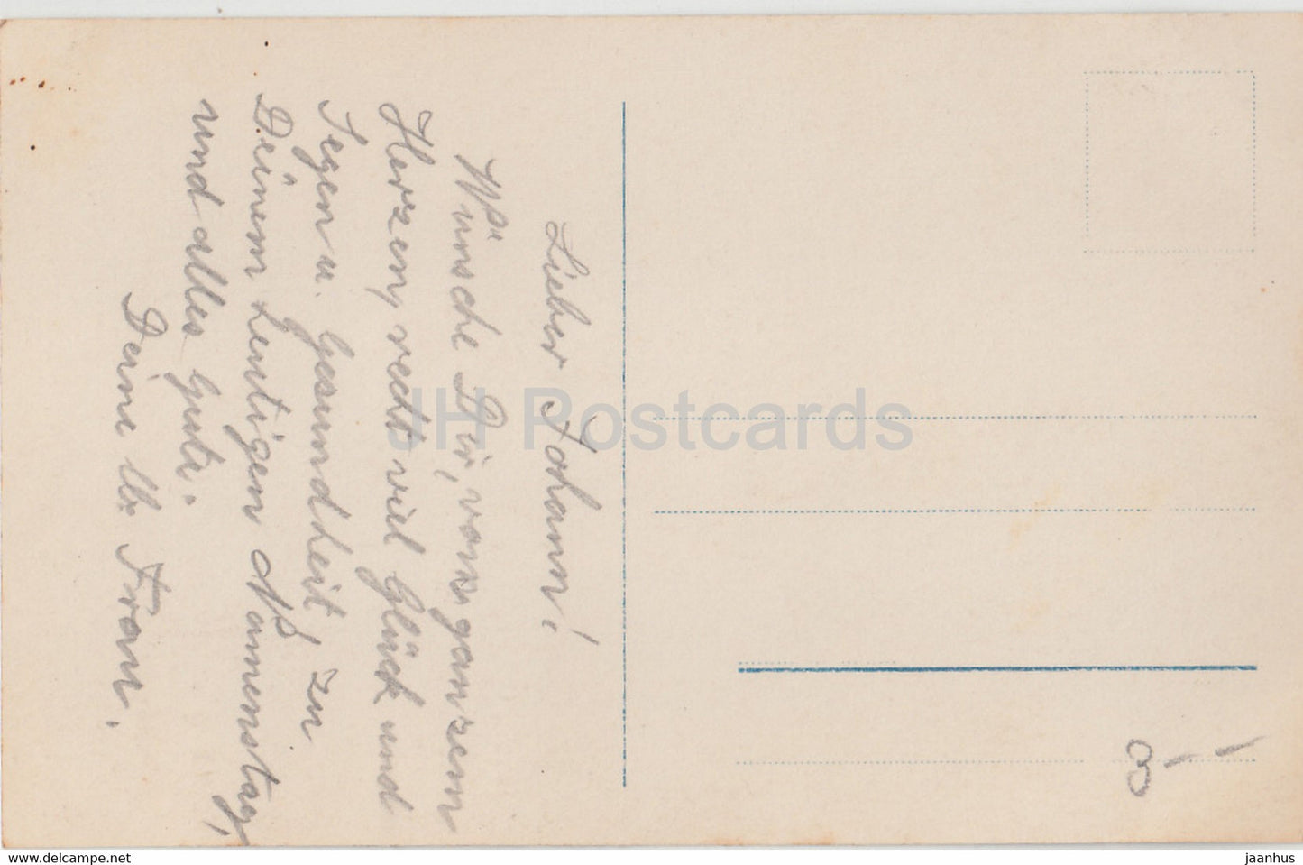 Herzlichen Gluckwunsch zum Namenstage - enfants - fille - fleurs - NPG 641/5 - carte postale ancienne - Allemagne - utilisé