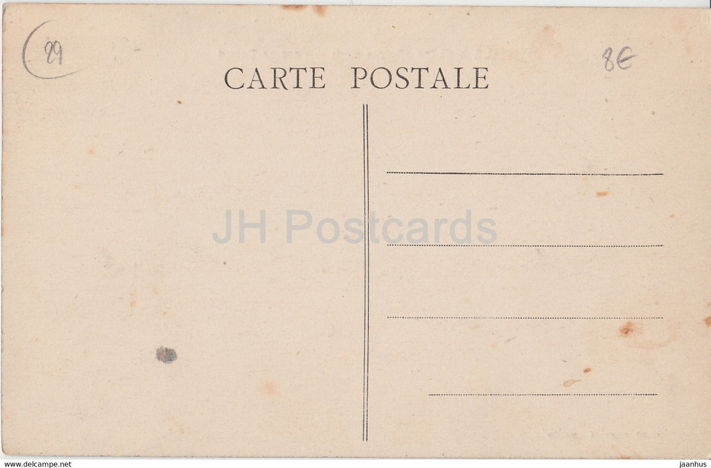 Ile Melon - Porz ar Zaoud - Pointe Sud - old postcard - France - unused