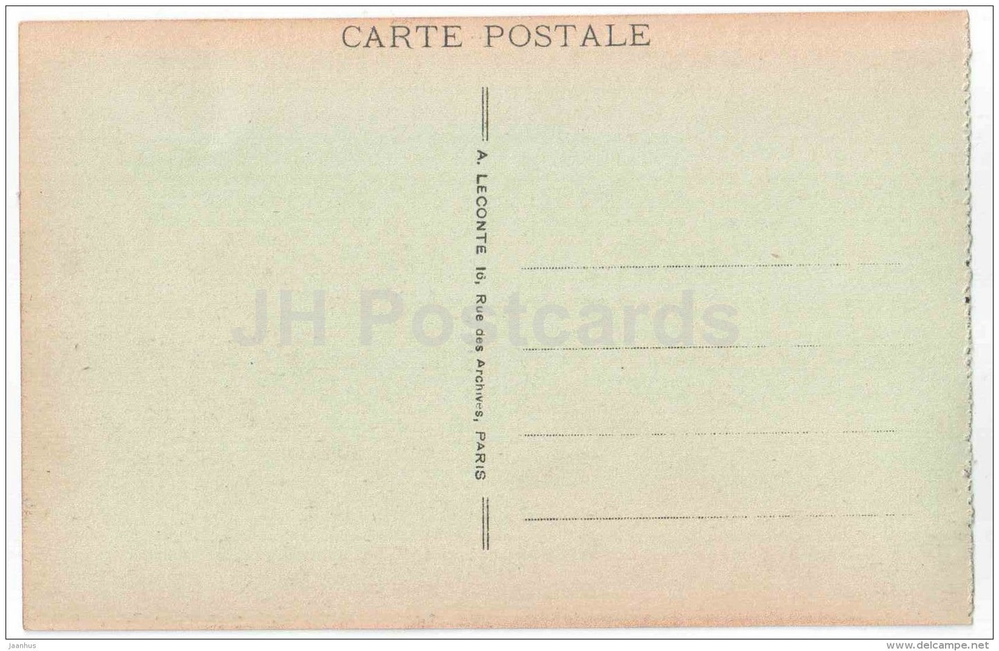Pont et Place de la Concorde - Concord Square and Bridge - 26 - Paris - France - unused - JH Postcards