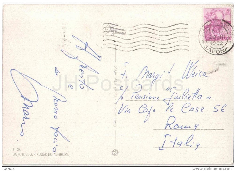 Saluti da Finale - Finale Ligure - Savona - Liguria - F. 24 - Italia - Italy - used - JH Postcards