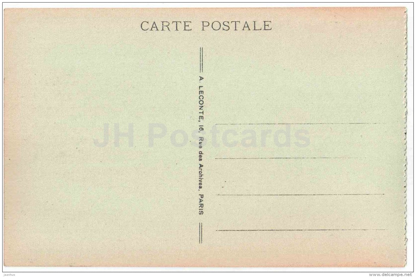 Place Vendome - 24 - Paris - France - unused - JH Postcards