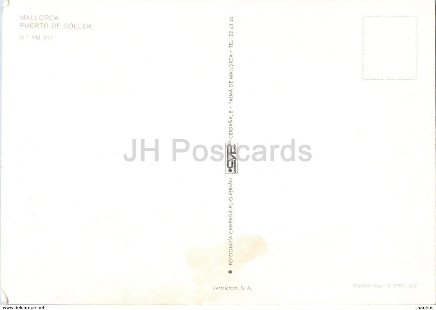 Mallorca - Puerto de Soller - trams - Spain - unused