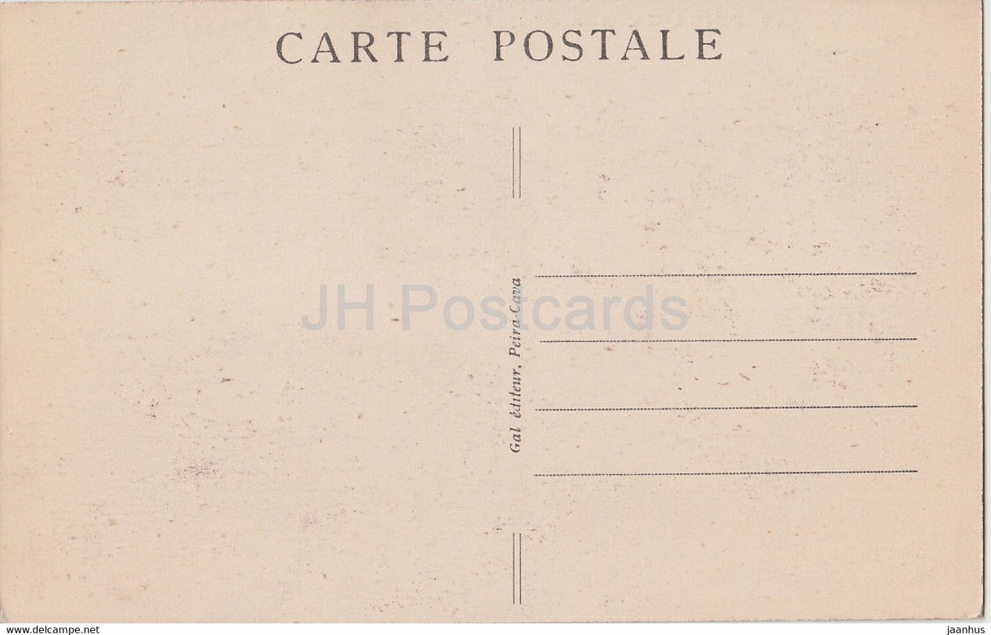 Peira Cava - 1500 m - Sports d'hiver - 19 - alte Postkarte - Frankreich - unbenutzt