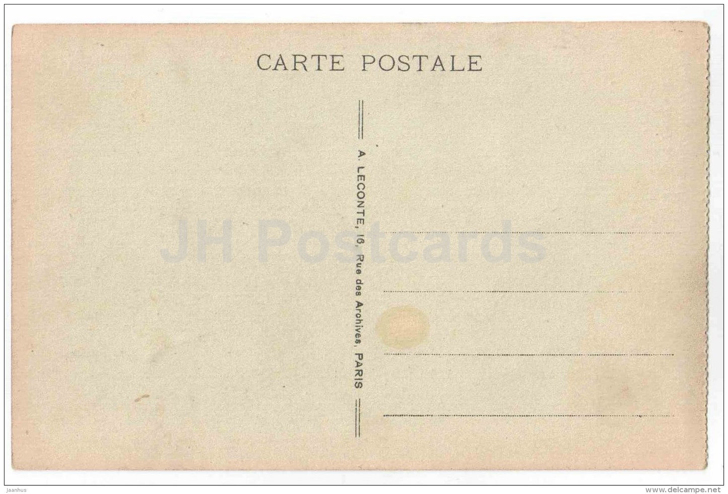 Tour Eiffel - Eiffel Tower - 39 - Paris - France - unused - JH Postcards