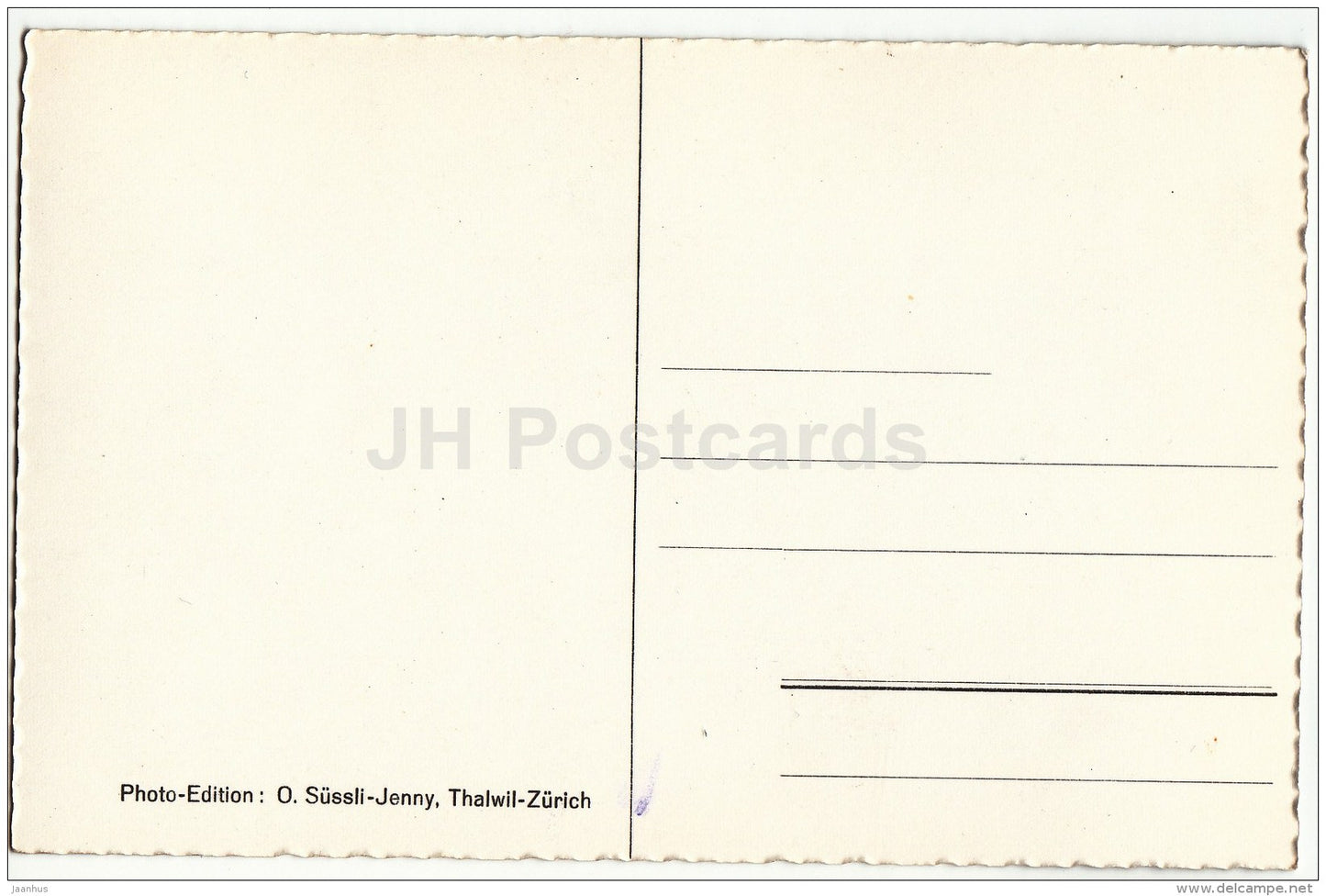 Axenstrasse und Urirotstock 2932 m - Switzerland - unused - JH Postcards