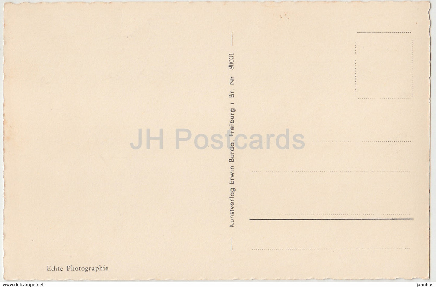 Freiburg i Br - Durchblick auf die Münsterplattform - Dom - 80031 - alte Postkarte - Deutschland - unbenutzt