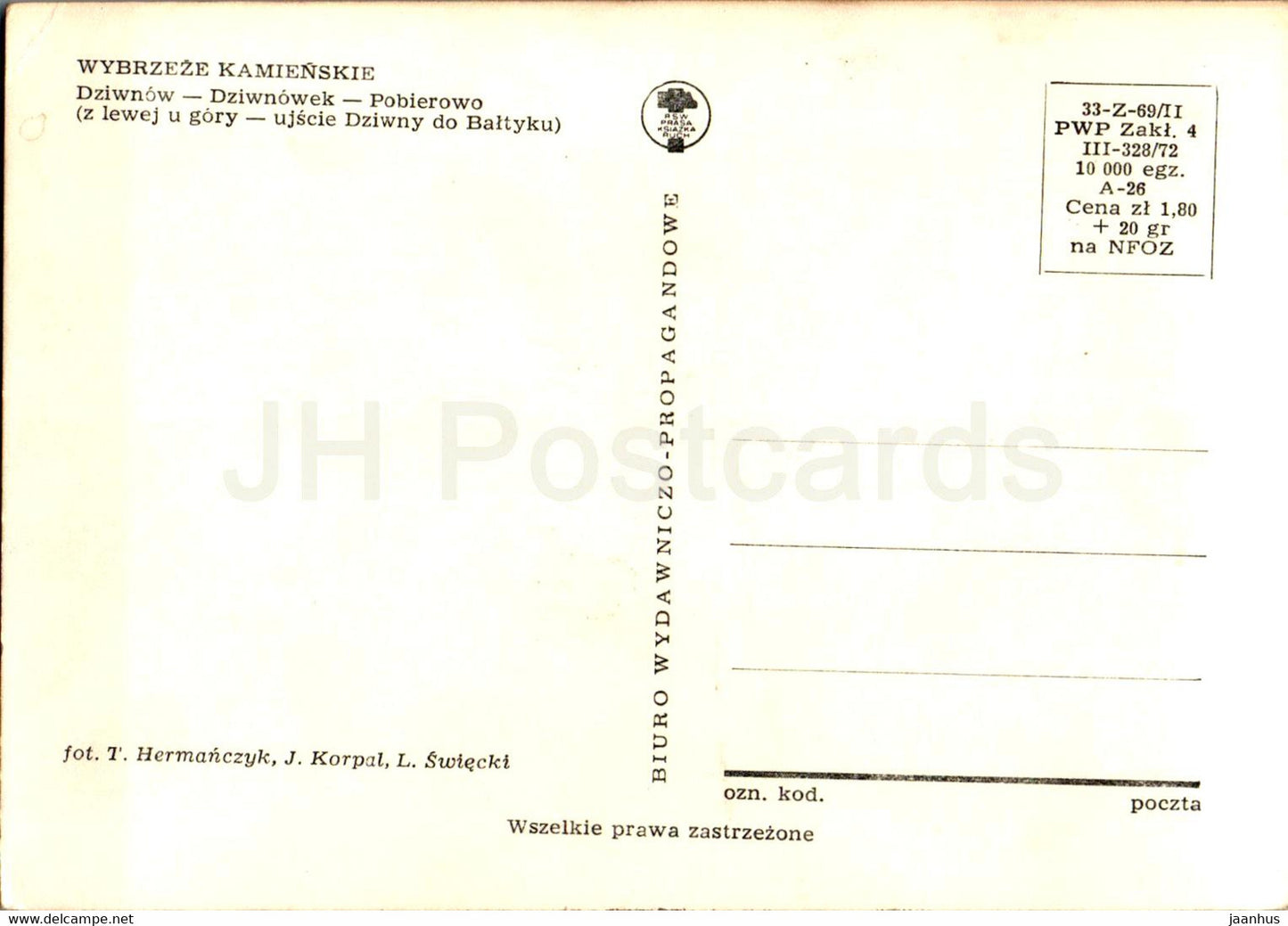 Wybrzeze Kamienskie - Dziwnow - Dziwnowek - Pobierowo - Kamien Coast - multiview - Pologne - inutilisé