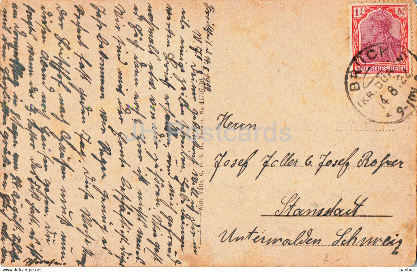 Abtei Mariawald - Eifel - old postcard - 1922 - Germany - used