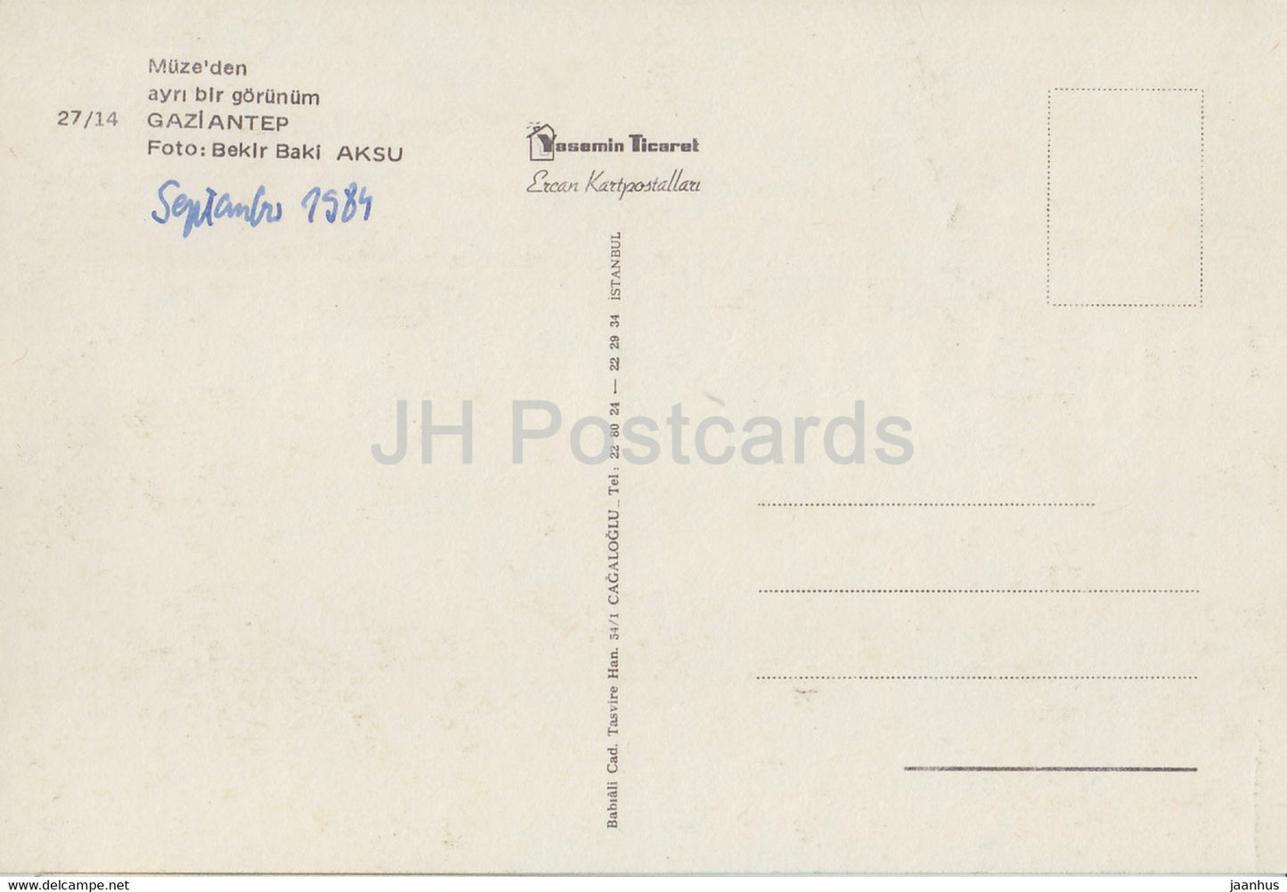 Gaziantep – Museumsansicht – 1984 – Türkei – gebraucht