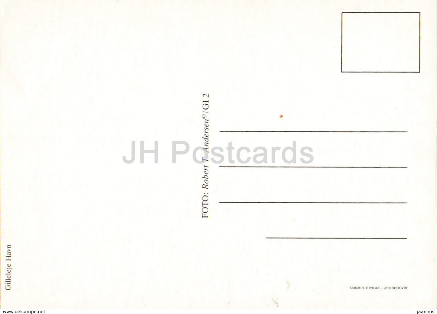 Gilleleje Hafen – Boot – Schiff – Dänemark – unbenutzt