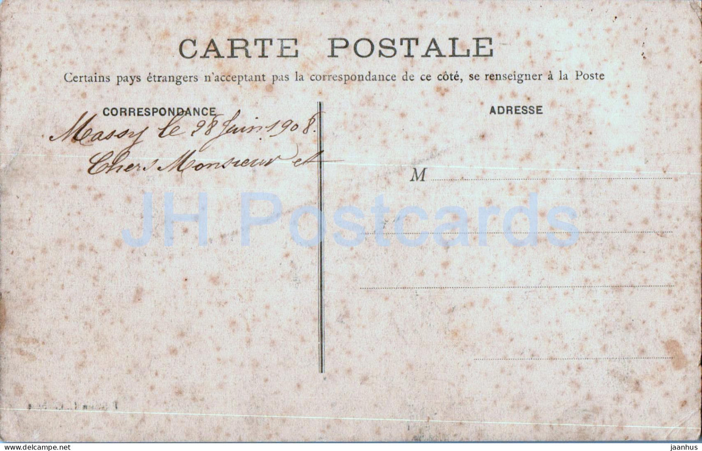 Nogent en Bassigny – Vue Generale de Nogent le Haut – vue prise de la Roche a Berbis alte Postkarte – 1908 – Frankreich – gebraucht