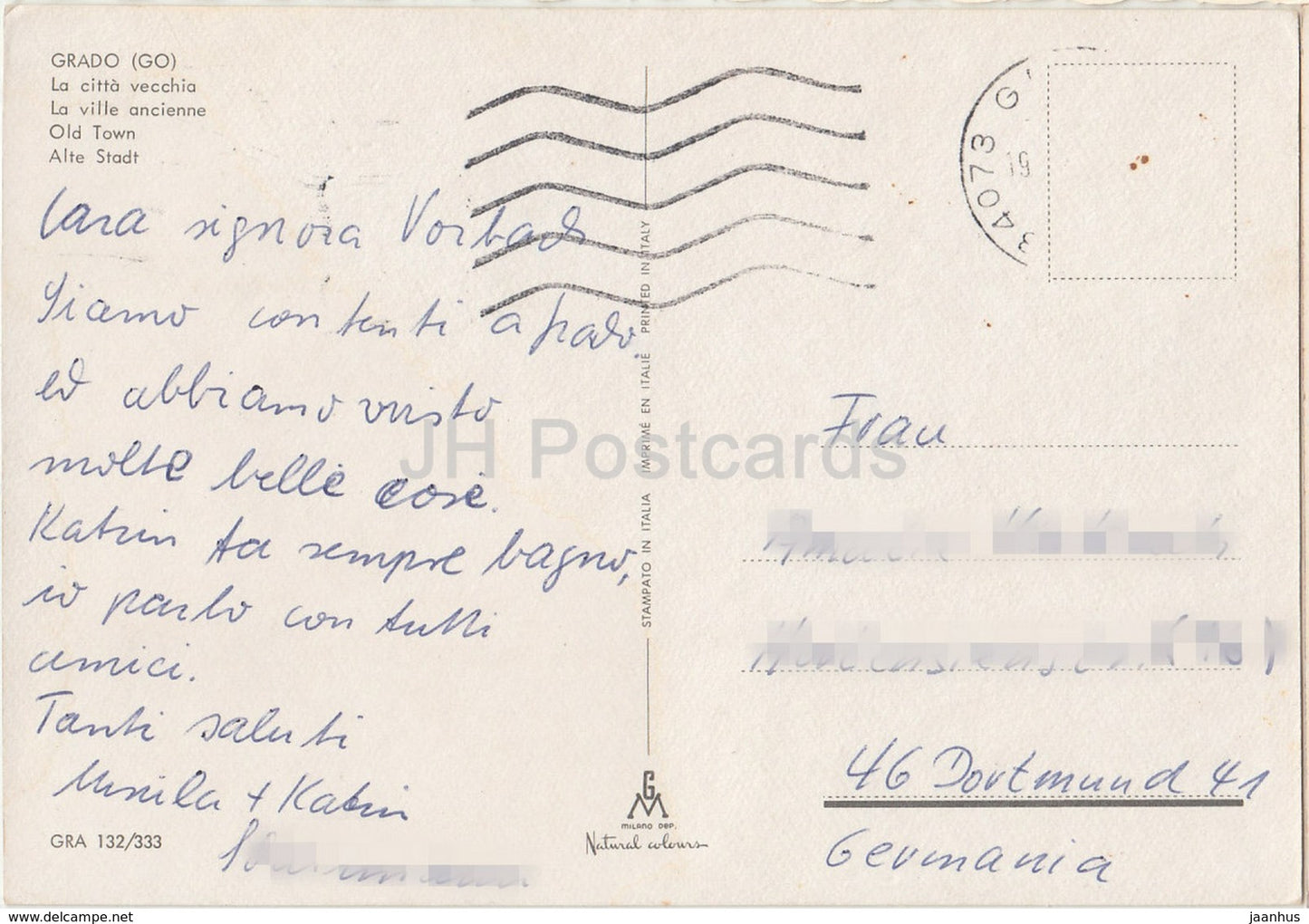 Grado - La citta vecchia - Vieille Ville - Italie - occasion