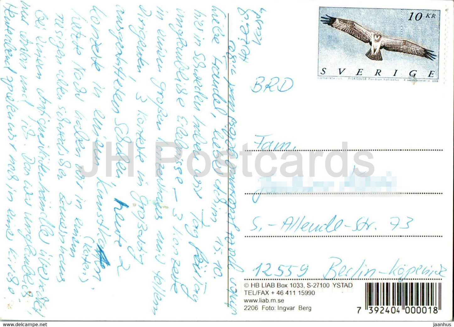 Halsningar fran Osterlen - multiview - Sweden - used