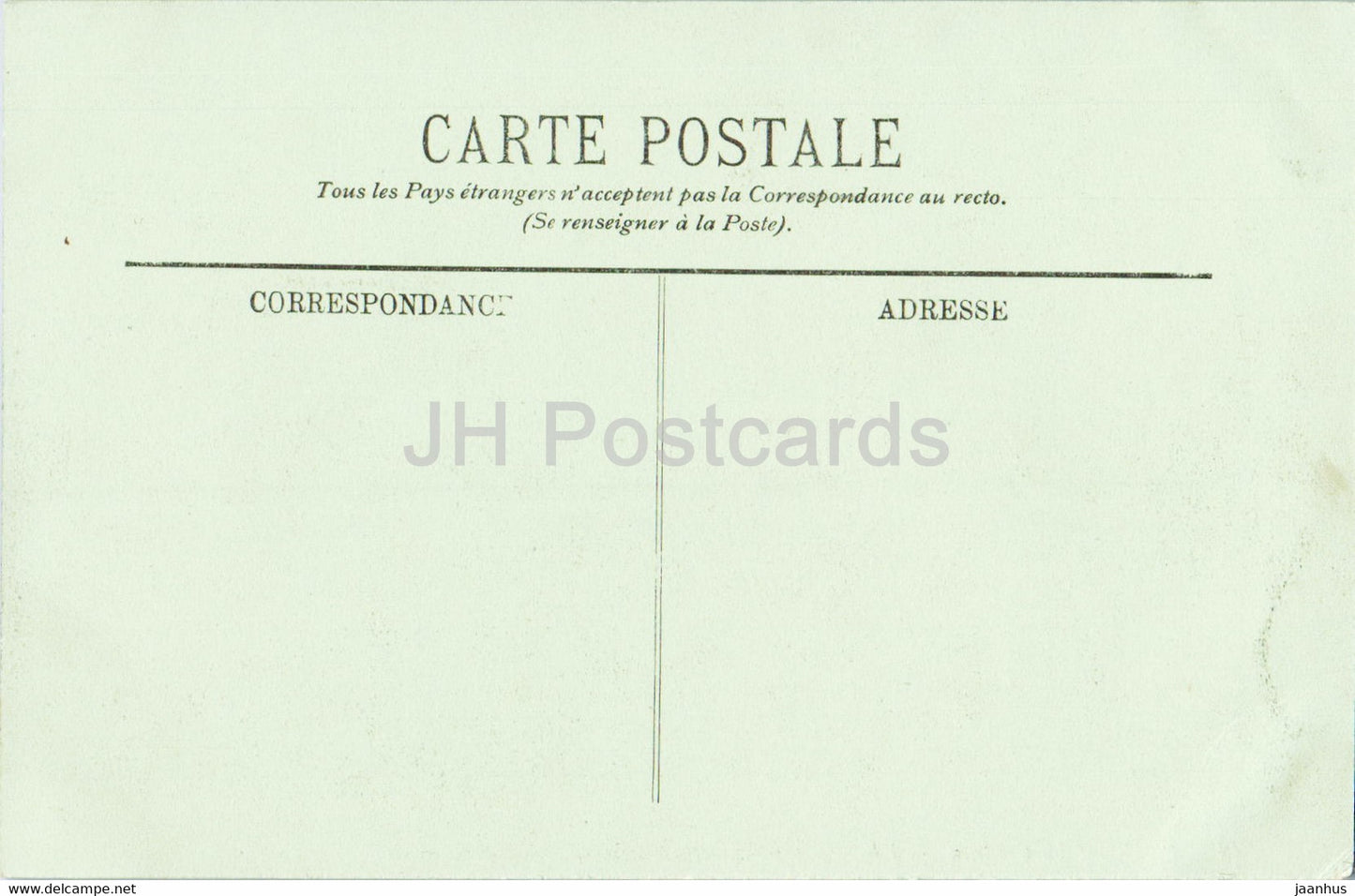 Pau - Le Chateau - 38- castle - old postcard - France - unused